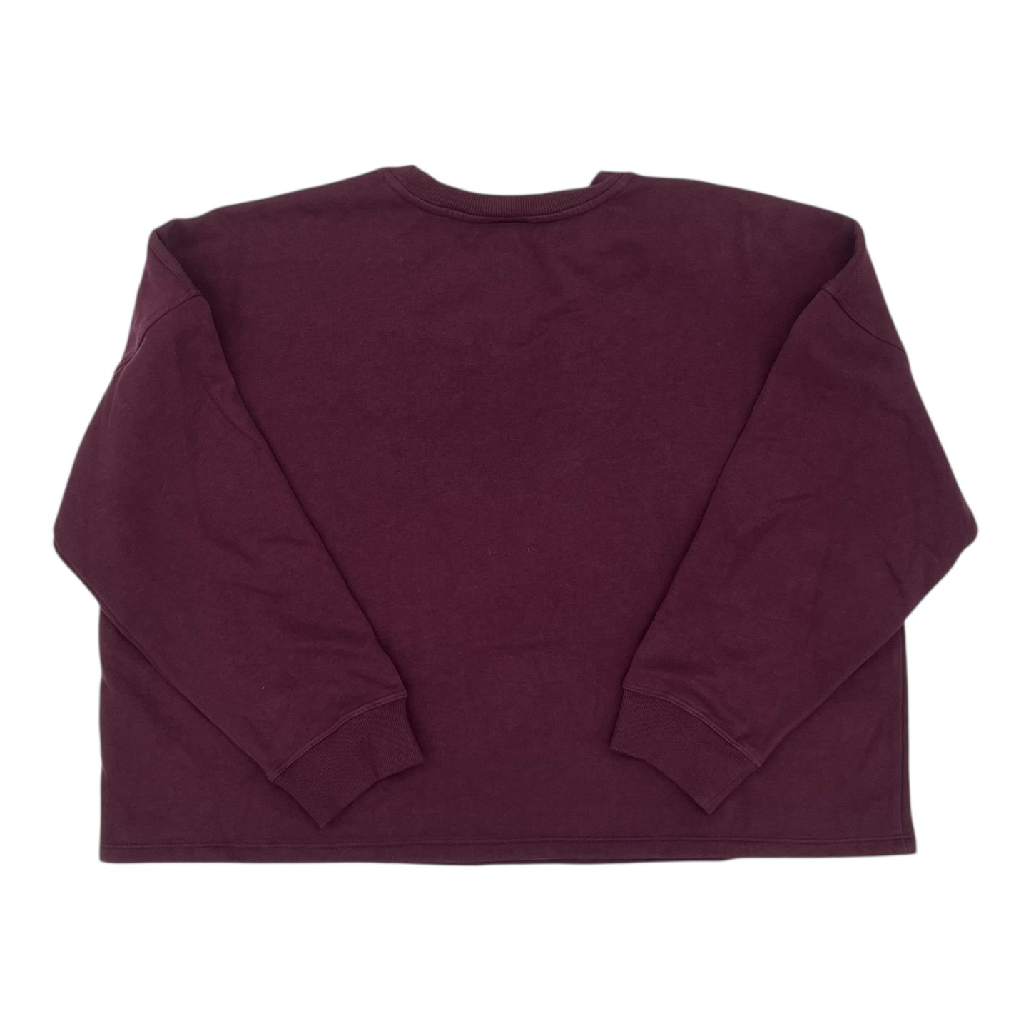 Sweatshirt Crewneck By Calvin Klein In Purple, Size:Xxl