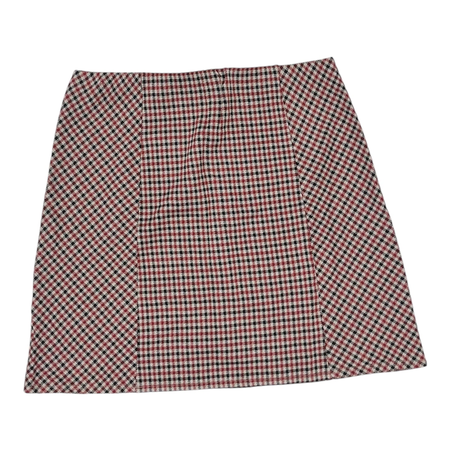 Skirt Mini & Short By J. Jill In Black & Red, Size:Xl