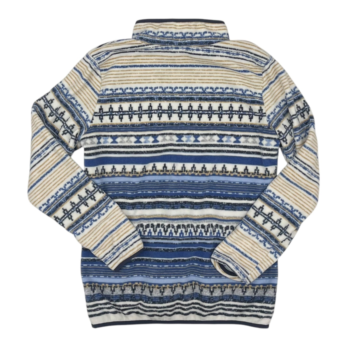 Athletic Fleece By Columbia In Blue & Cream, Size:M