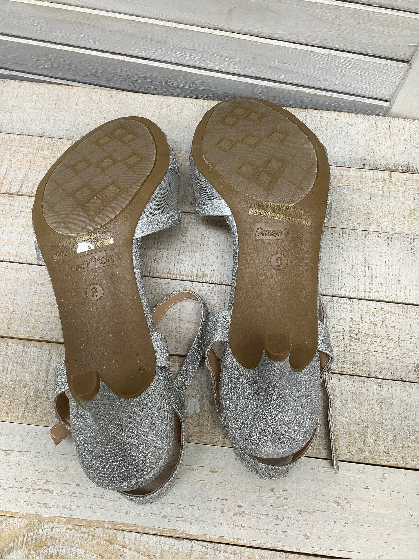 Sandals Heels Stiletto By Clothes Mentor Size: 8