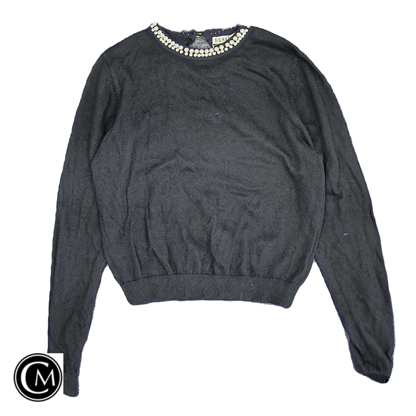 Sweater Cashmere By Cmc In Black, Size: S