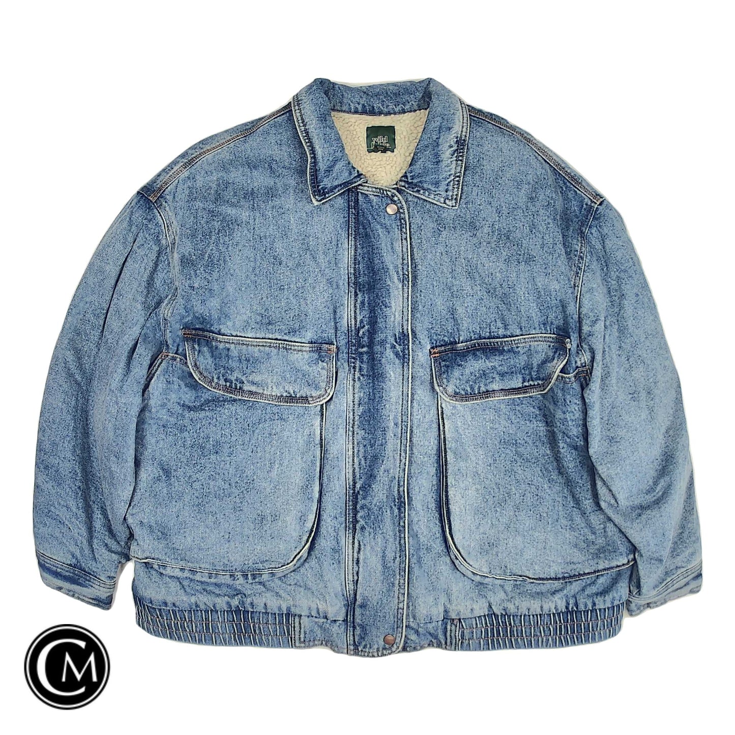 Jacket Denim By Wild Fable In Blue Denim, Size: Xxl