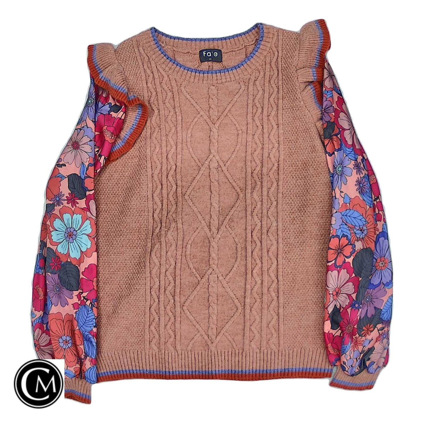 Sweater By Fate In Orange, Size: S