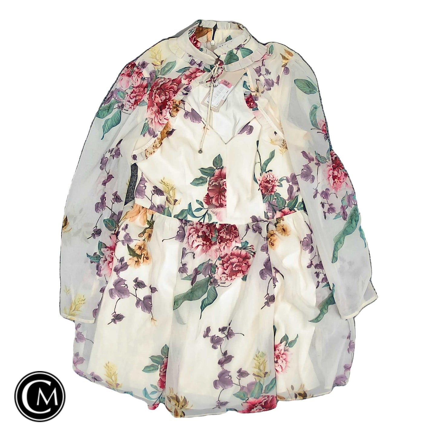 Dress Casual Short By Cmc In Cream, Size: 8