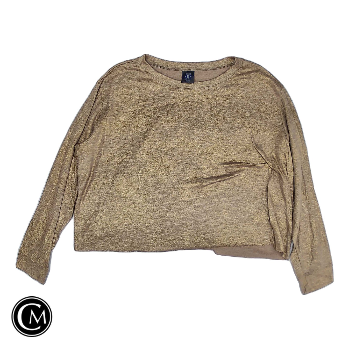 Top Ls Basic By Agnes & Dora In Gold, Size: L
