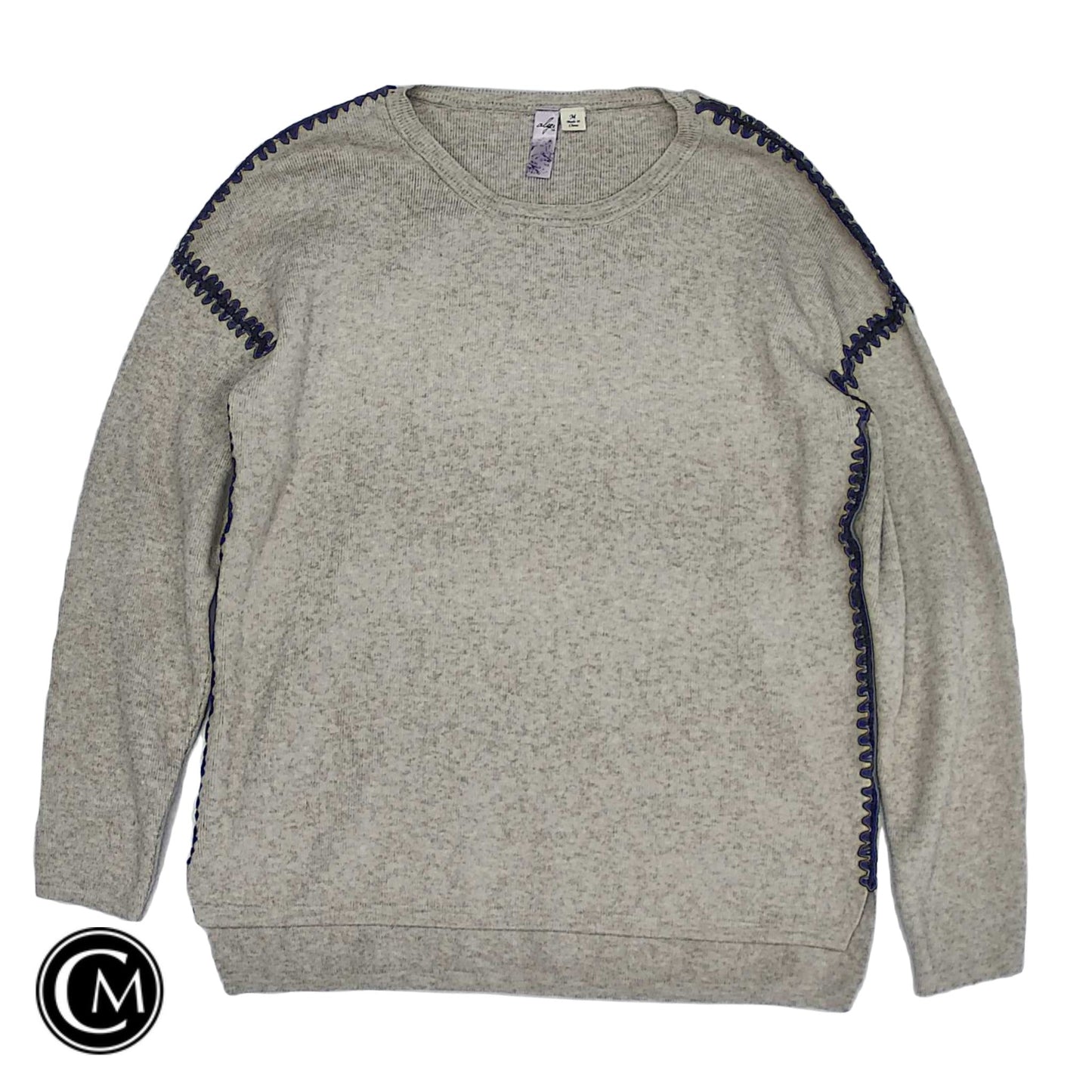 Sweater By Alya In Tan, Size: M image 1