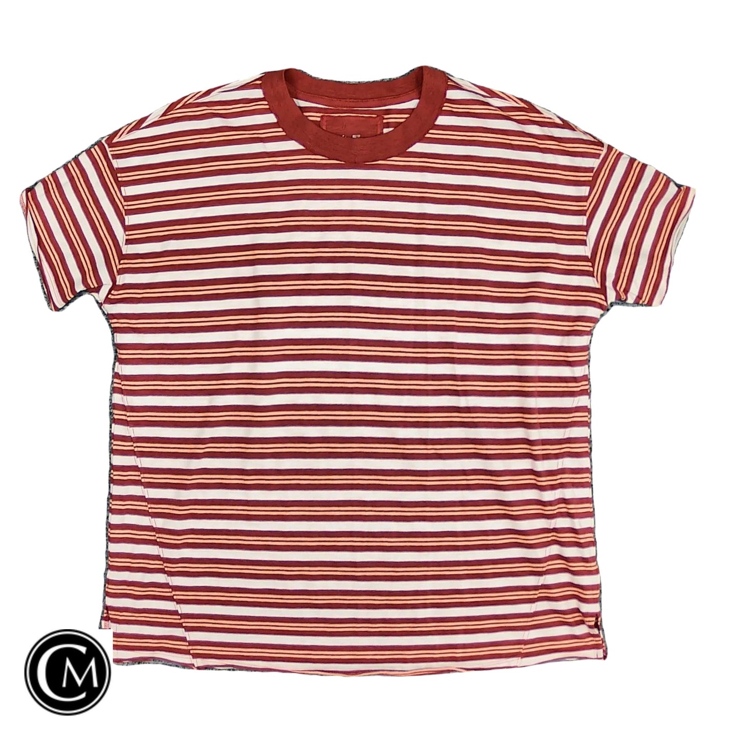 Top Ss Basic By Aerie In Striped Pattern, Size: Xs