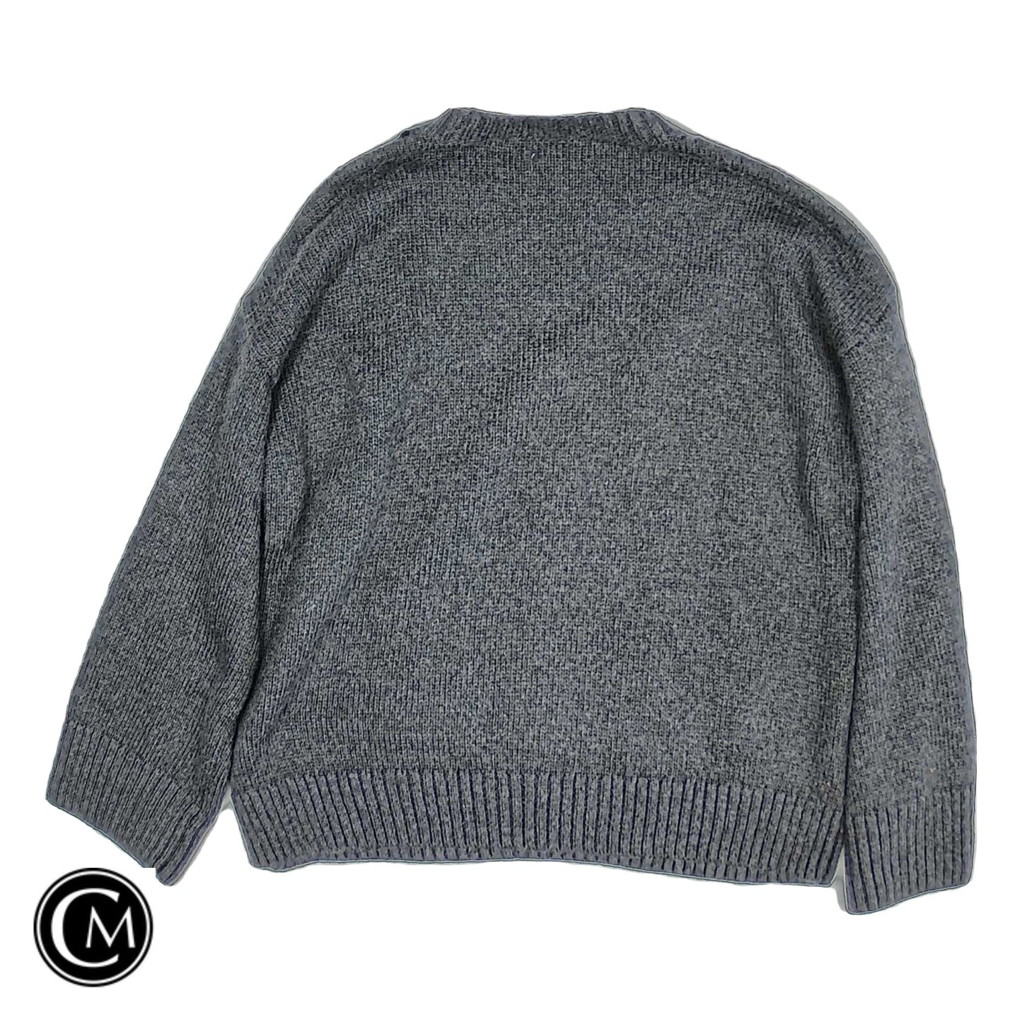 Sweater By Nine West In Grey, Size: L