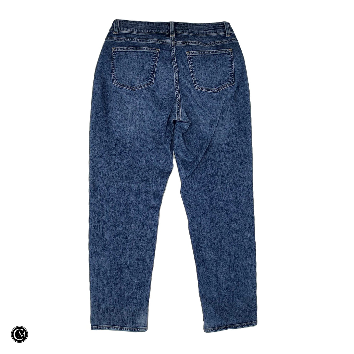 Jeans Boyfriend By Talbots In Blue Denim, Size: 10p image 2