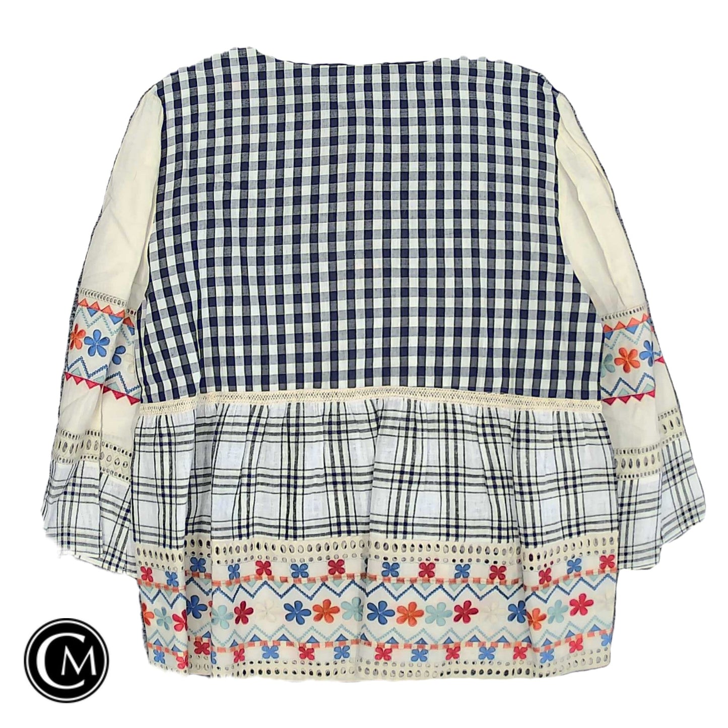 Top Ls By Daniel Rainn In Black & Cream, Size: Xl