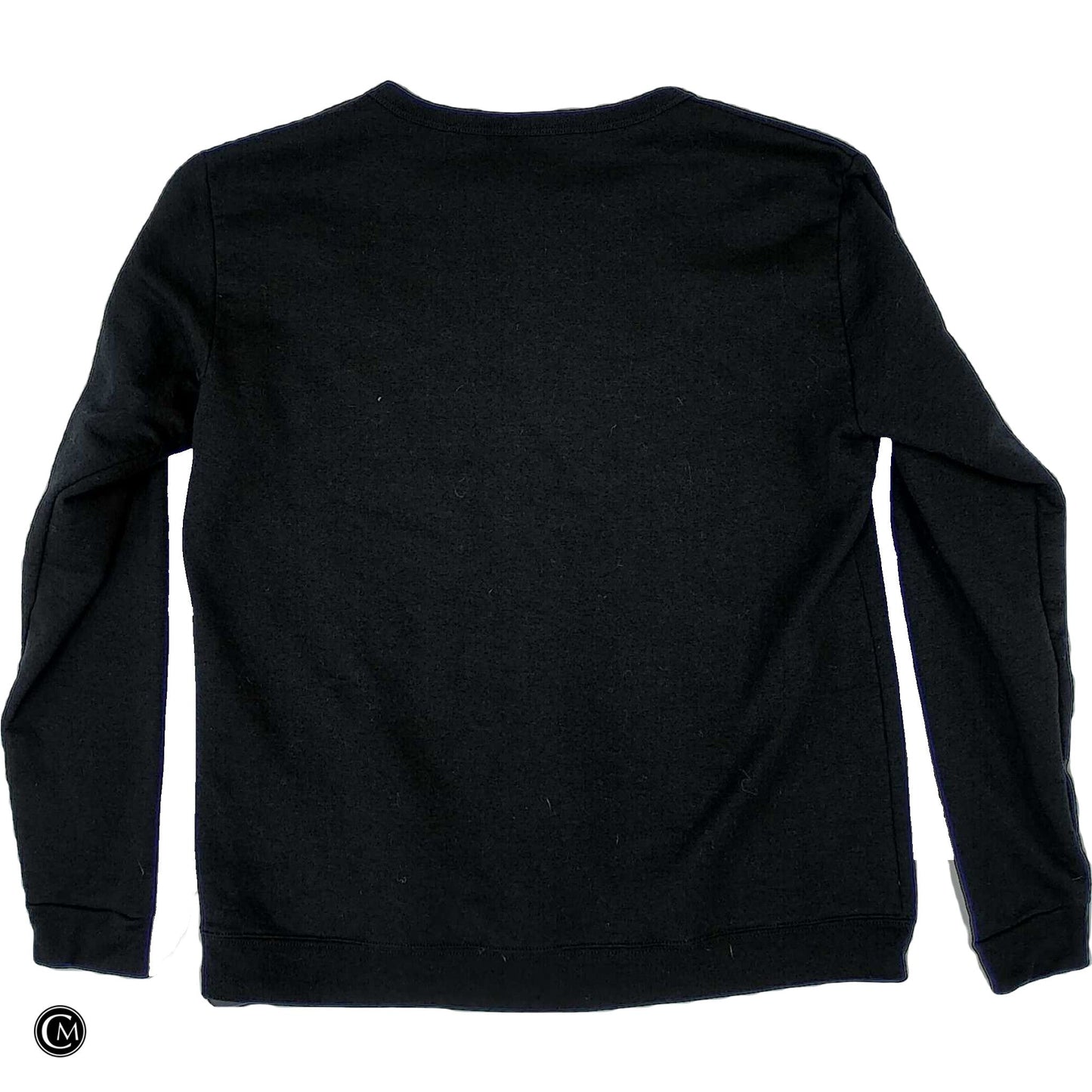 Sweatshirt Crewneck By Hanes In Black, Size: M
