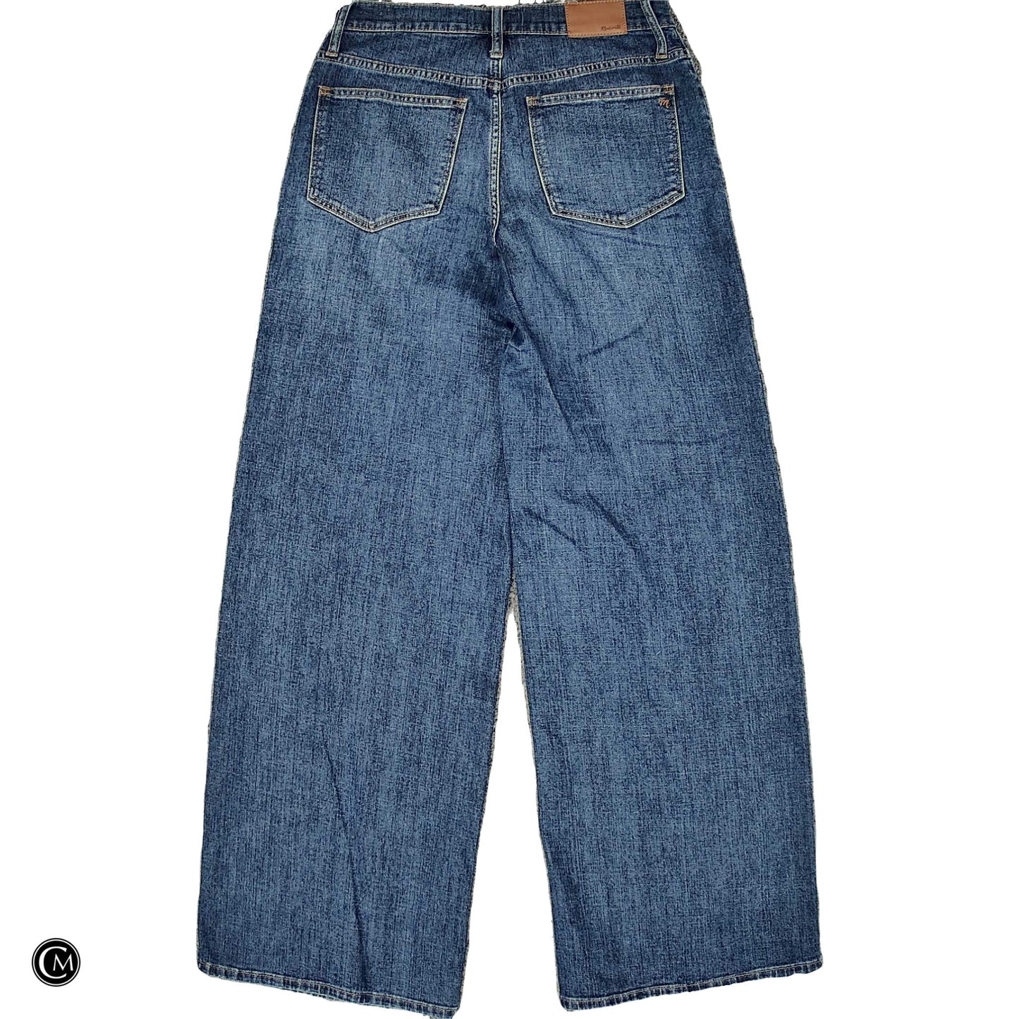 Jeans Wide Leg By Madewell In Blue Denim, Size: 6