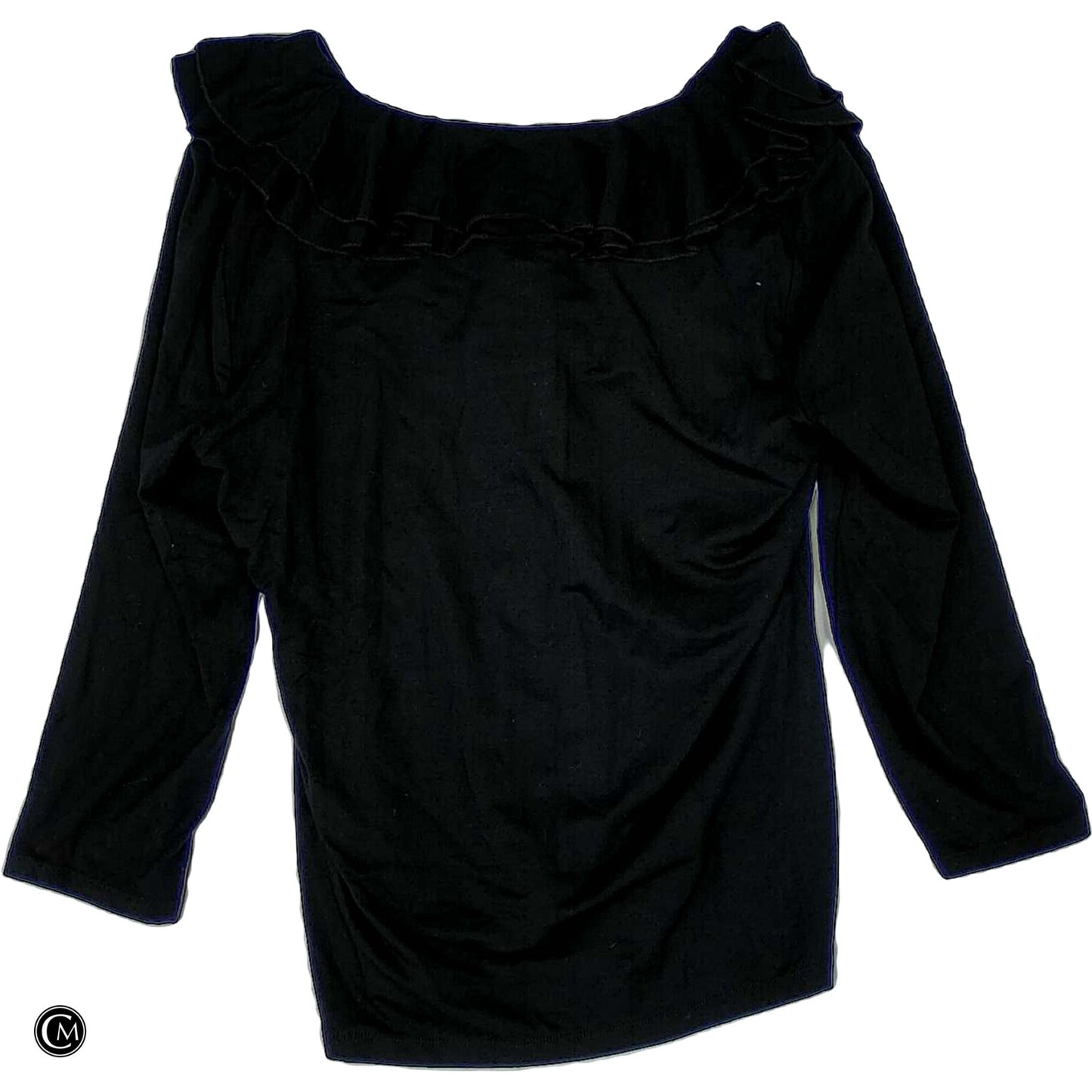 Top Ls By Lauren By Ralph Lauren In Black, Size: M