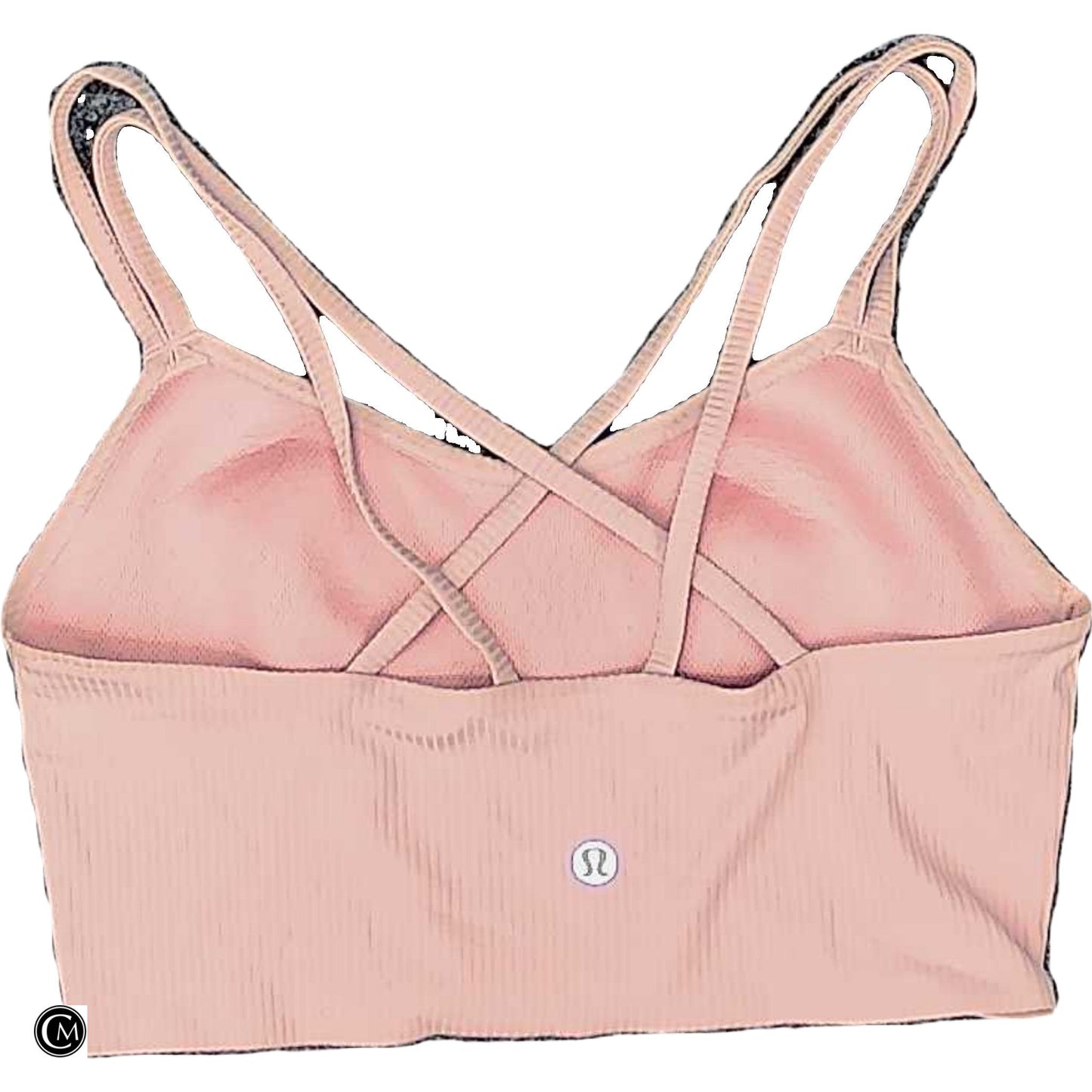 Athletic Bra By Lululemon In Pink, Size: M image 2