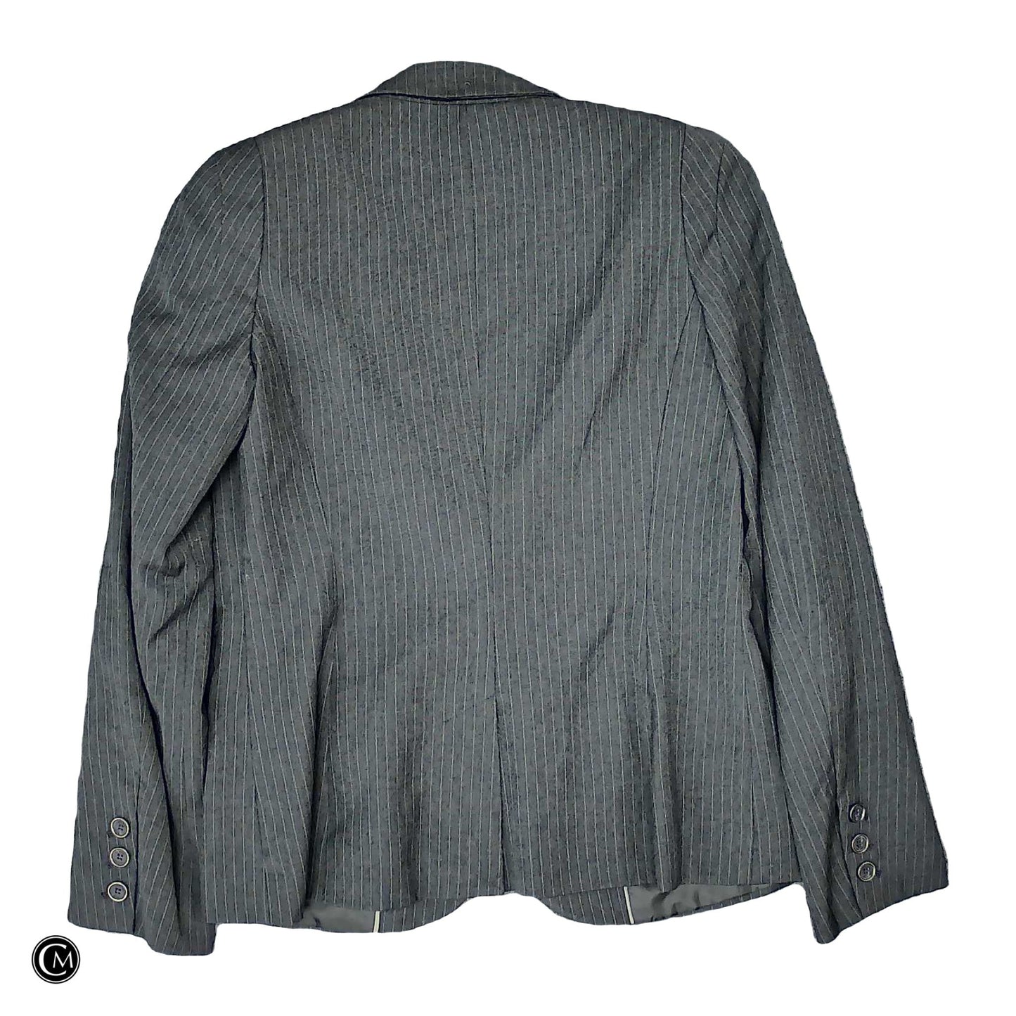 Blazer By Calvin Klein In Grey, Size: S