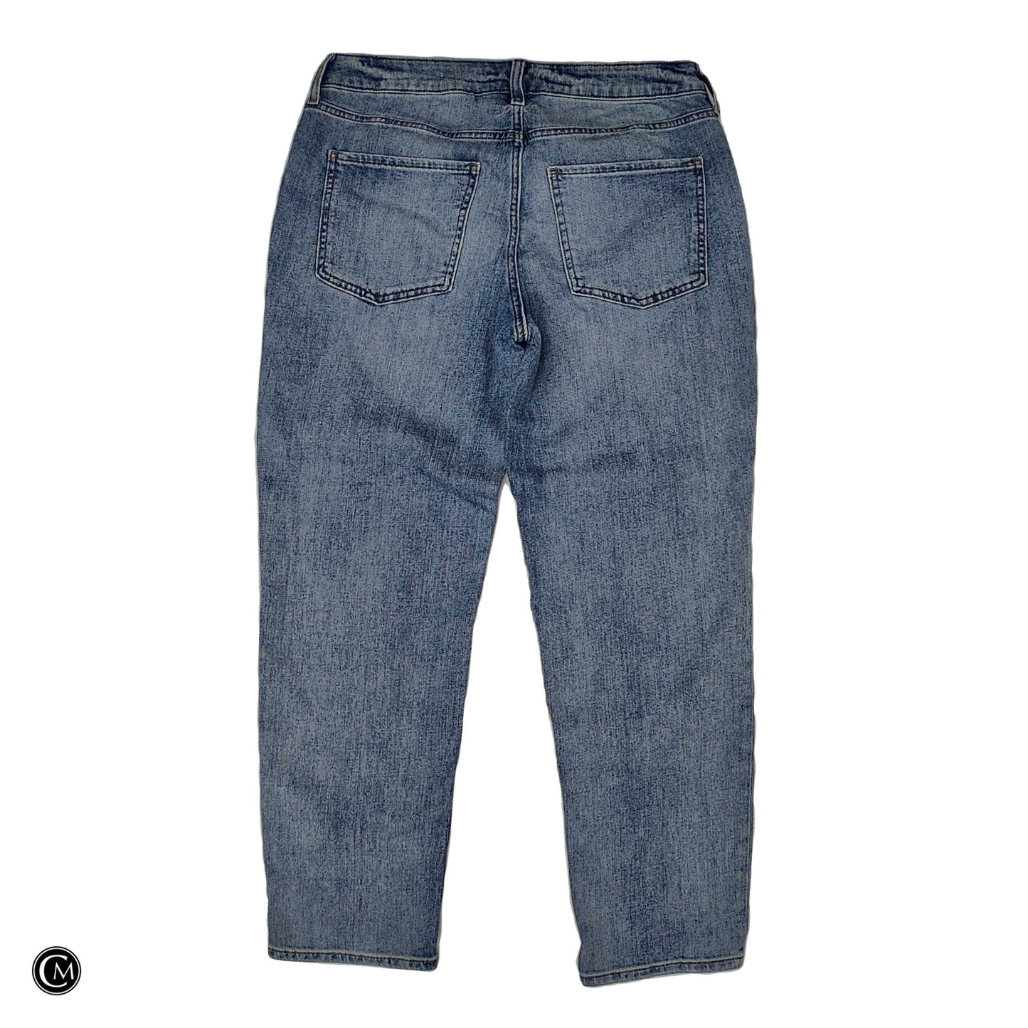 Jeans Boyfriend By Chicos In Blue Denim, Size: 4 image 2