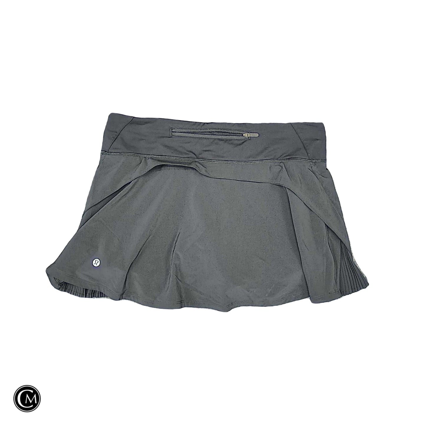 Athletic Skort By Lululemon In Black, Size: M