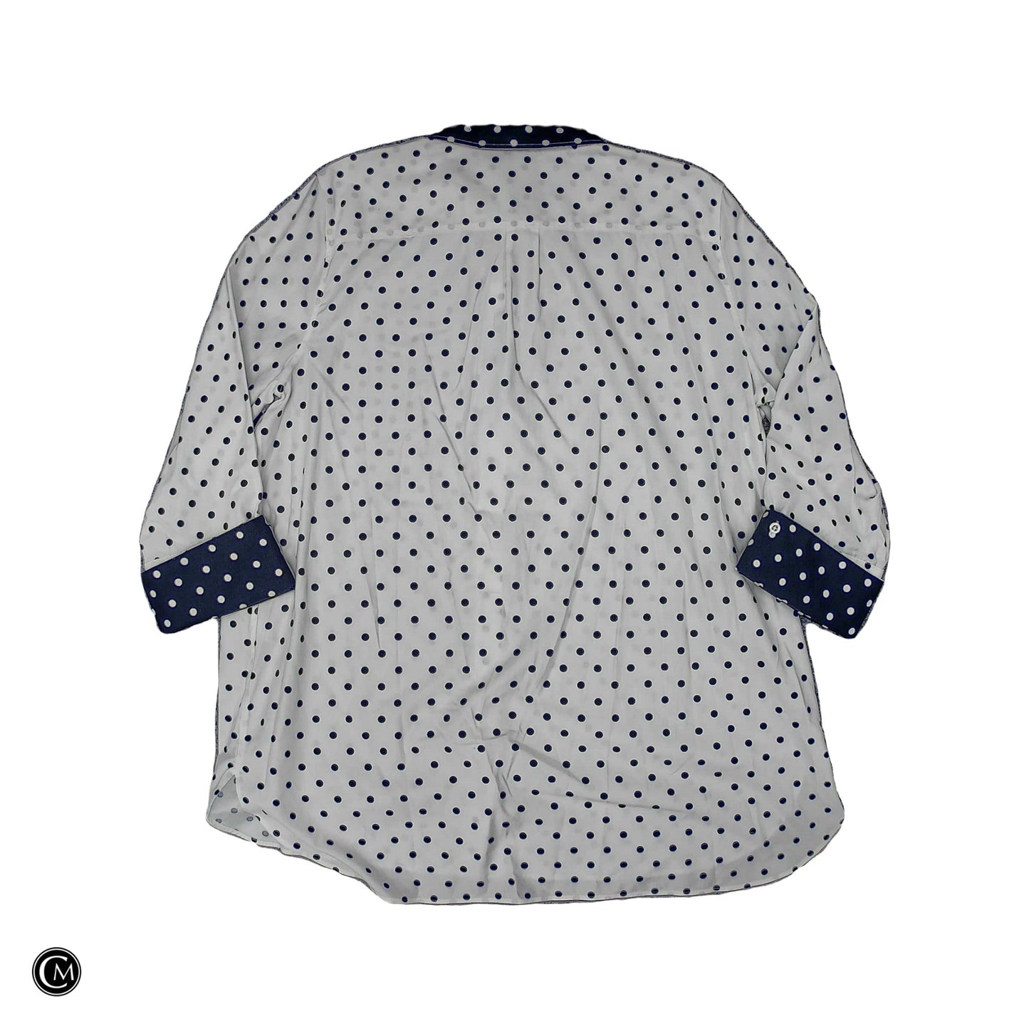 Top Ls By Chicos In Polkadot Pattern, Size: 1x