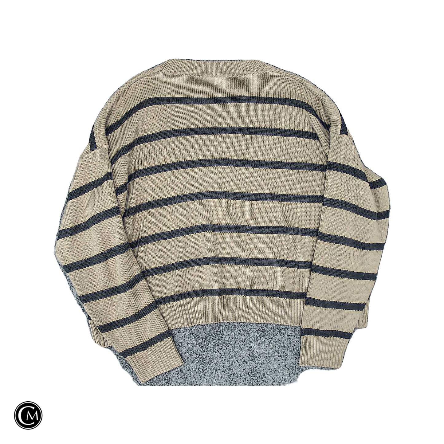Sweater By Clothes Mentor In Black & Brown, Size: L