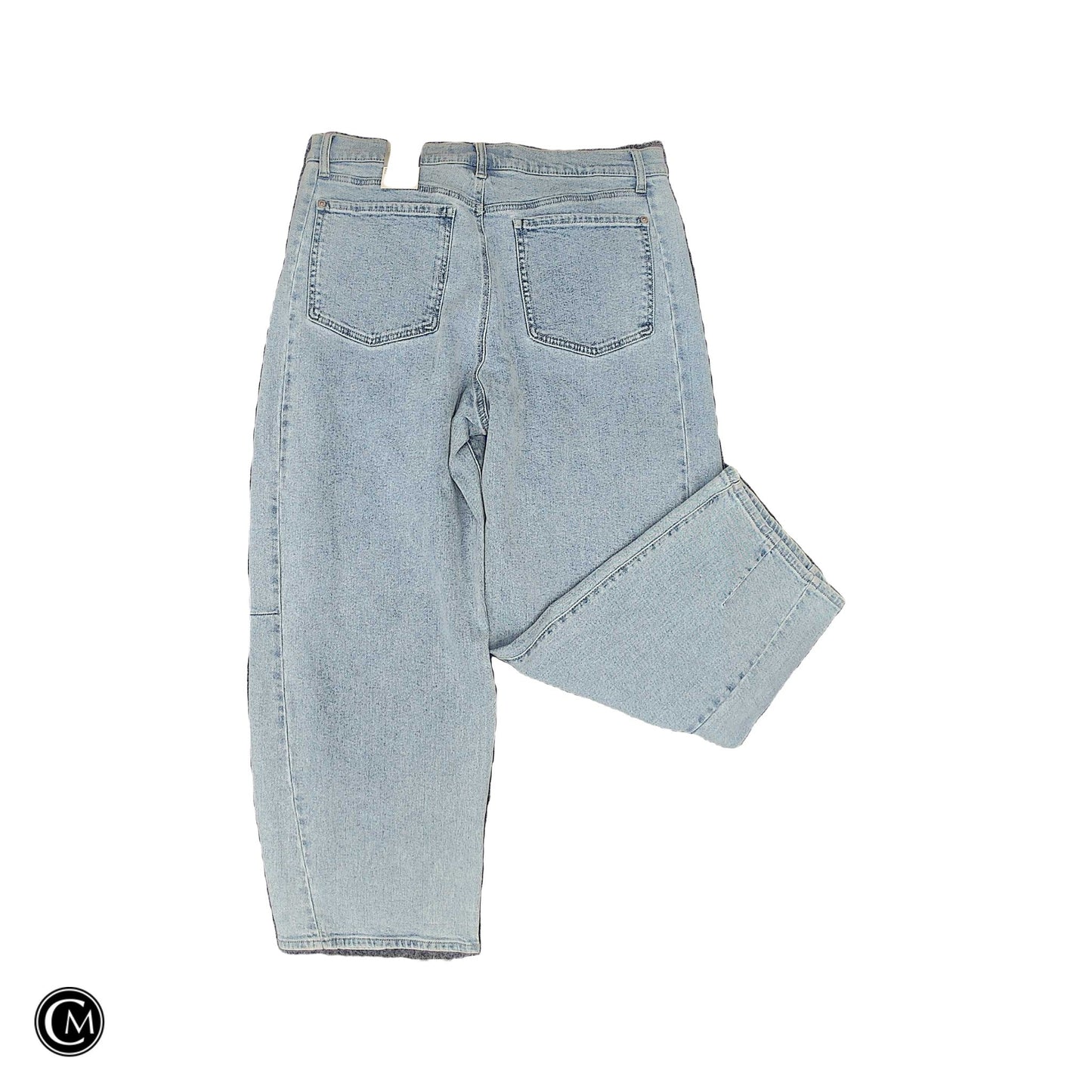 Jeans Straight By Gloria Vanderbilt In Blue Denim, Size: 14