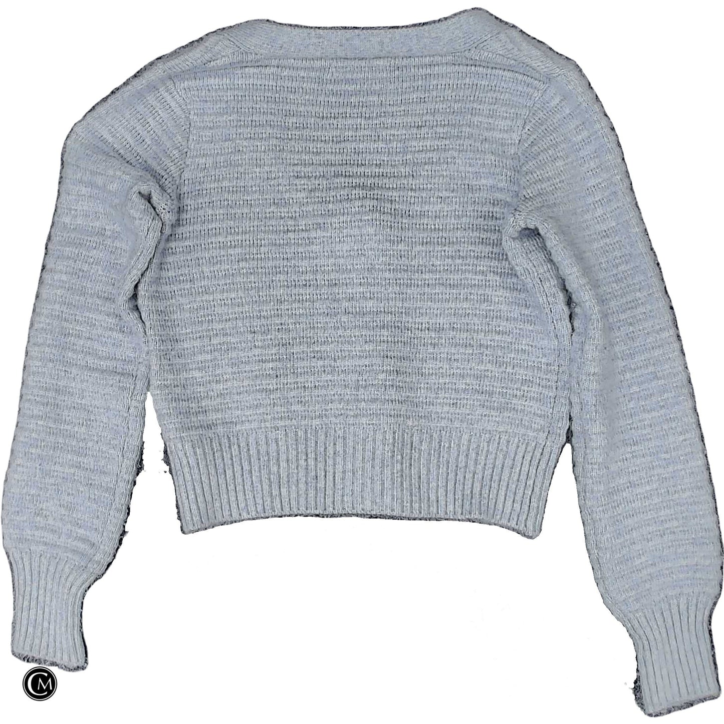 Sweater Cardigan By Happily Grey In Blue, Size: Xs