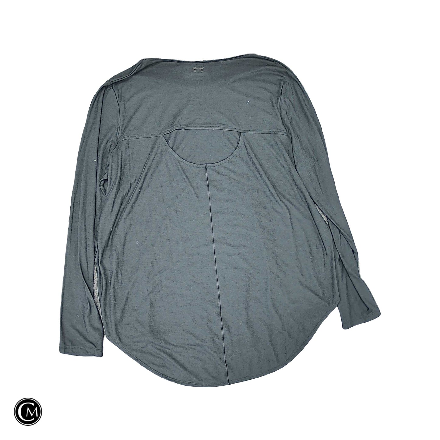 Athletic Top Ls Crewneck By Under Armour In Black, Size: Xl