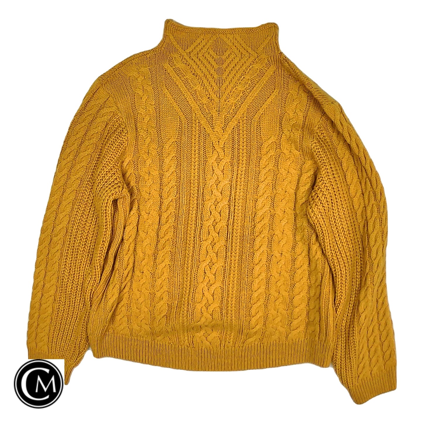 Sweater By Marled In Yellow, Size: L