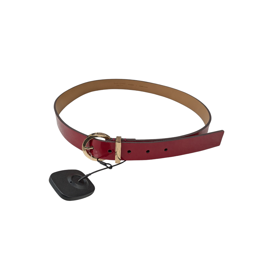 Belt Designer By Kate Spade In Red