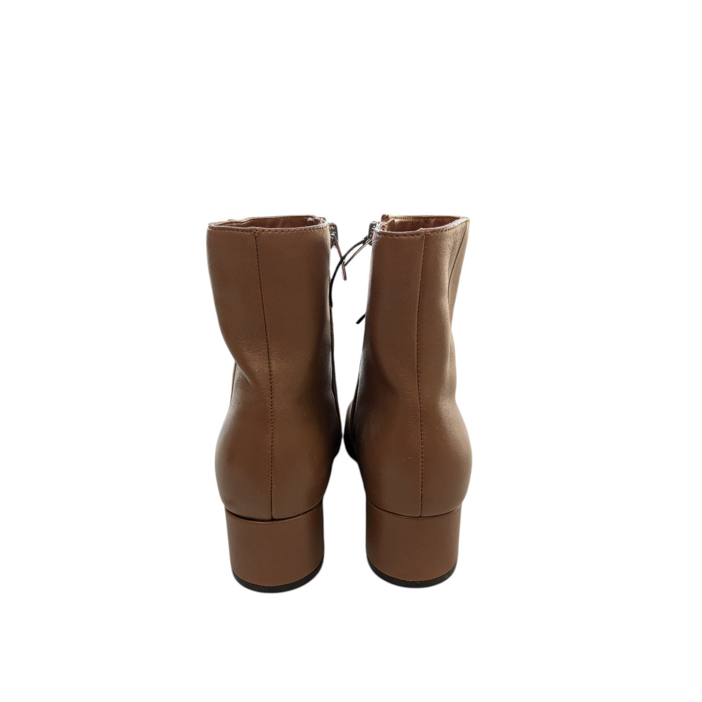 Boots Ankle Heels By Marc Fisher In Brown, Size:6.5