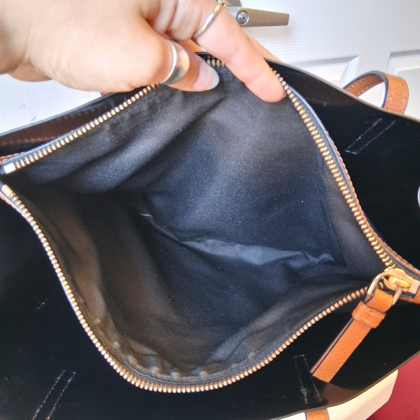 Tote Luxury Designer By Marc Jacobs In Black, Size:Large