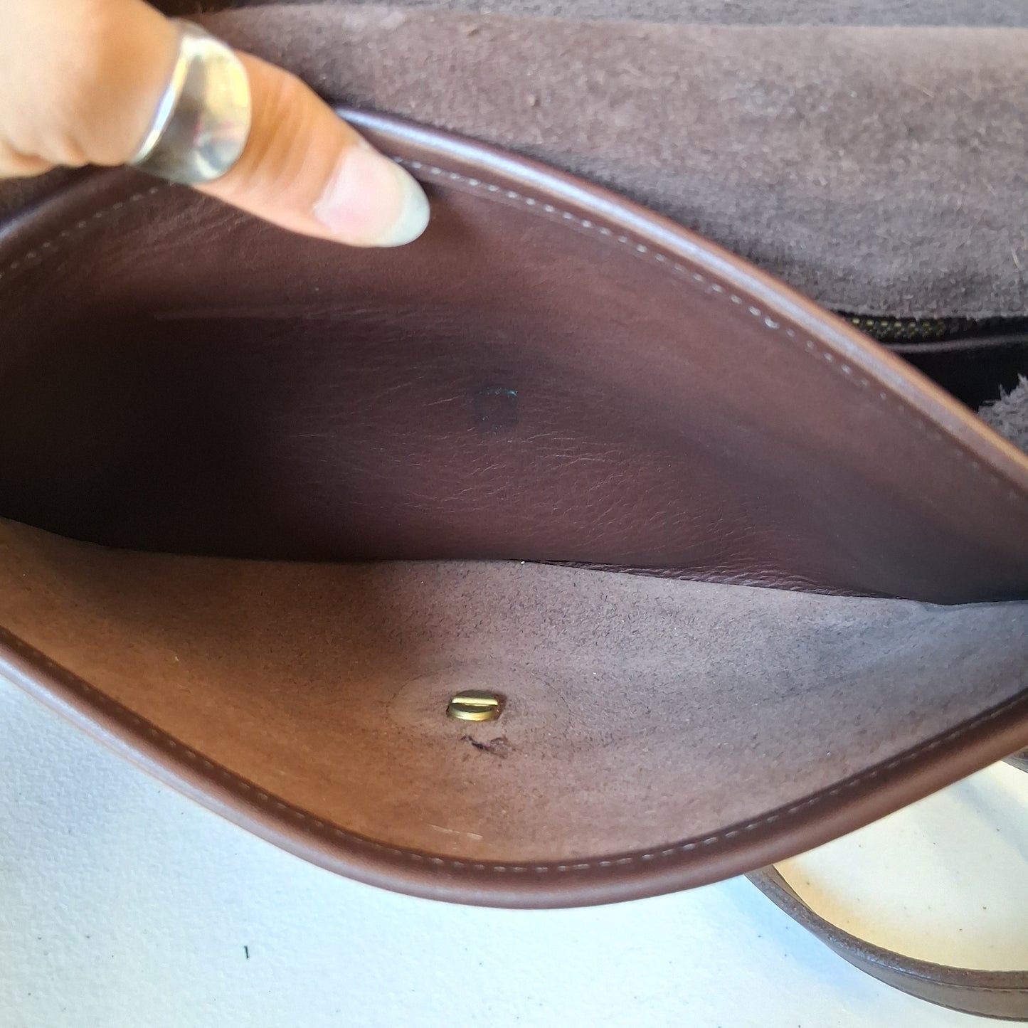 Crossbody Designer By Coach, Size: Large