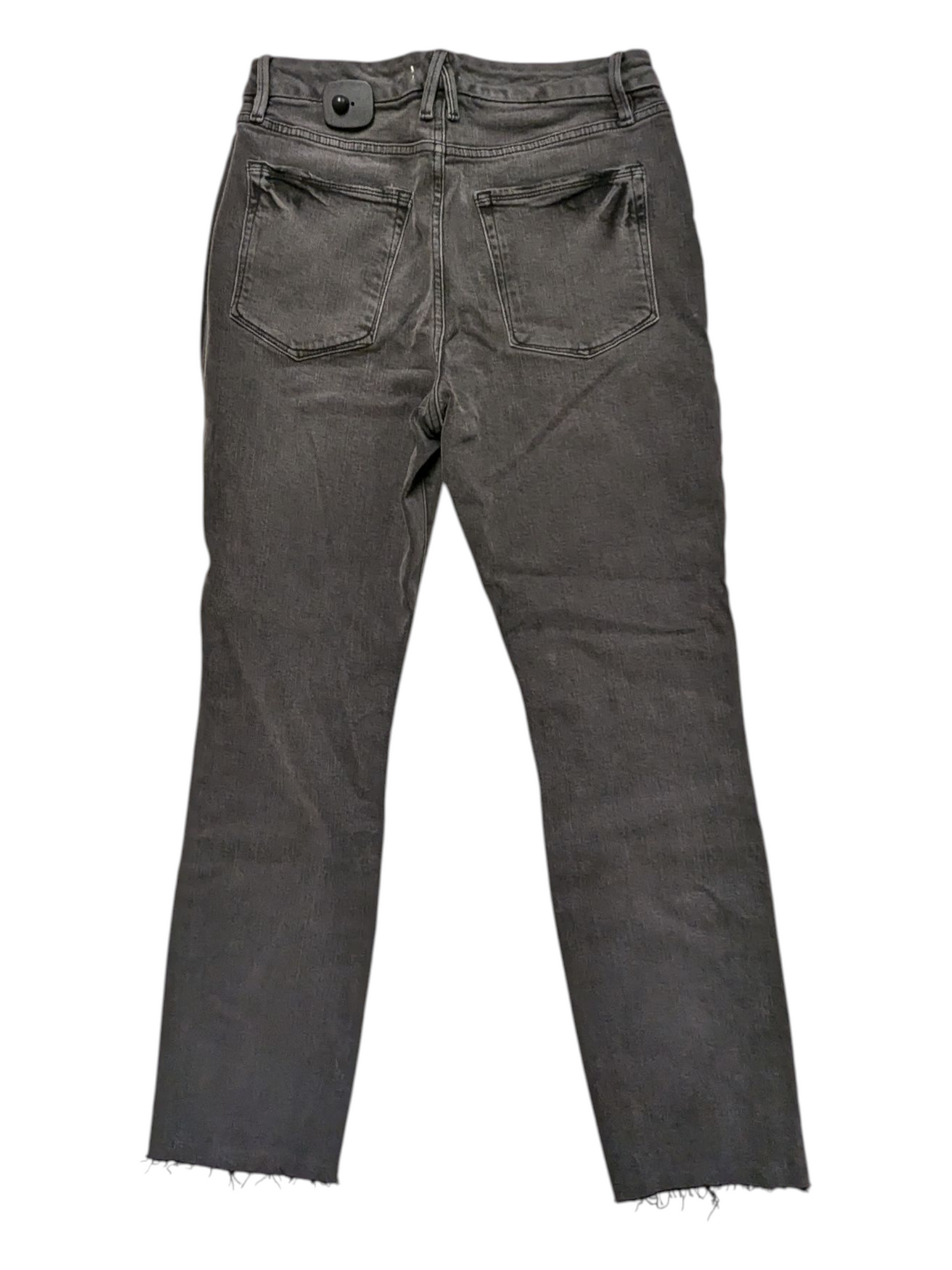Jeans Straight By Good American In Grey, Size:12