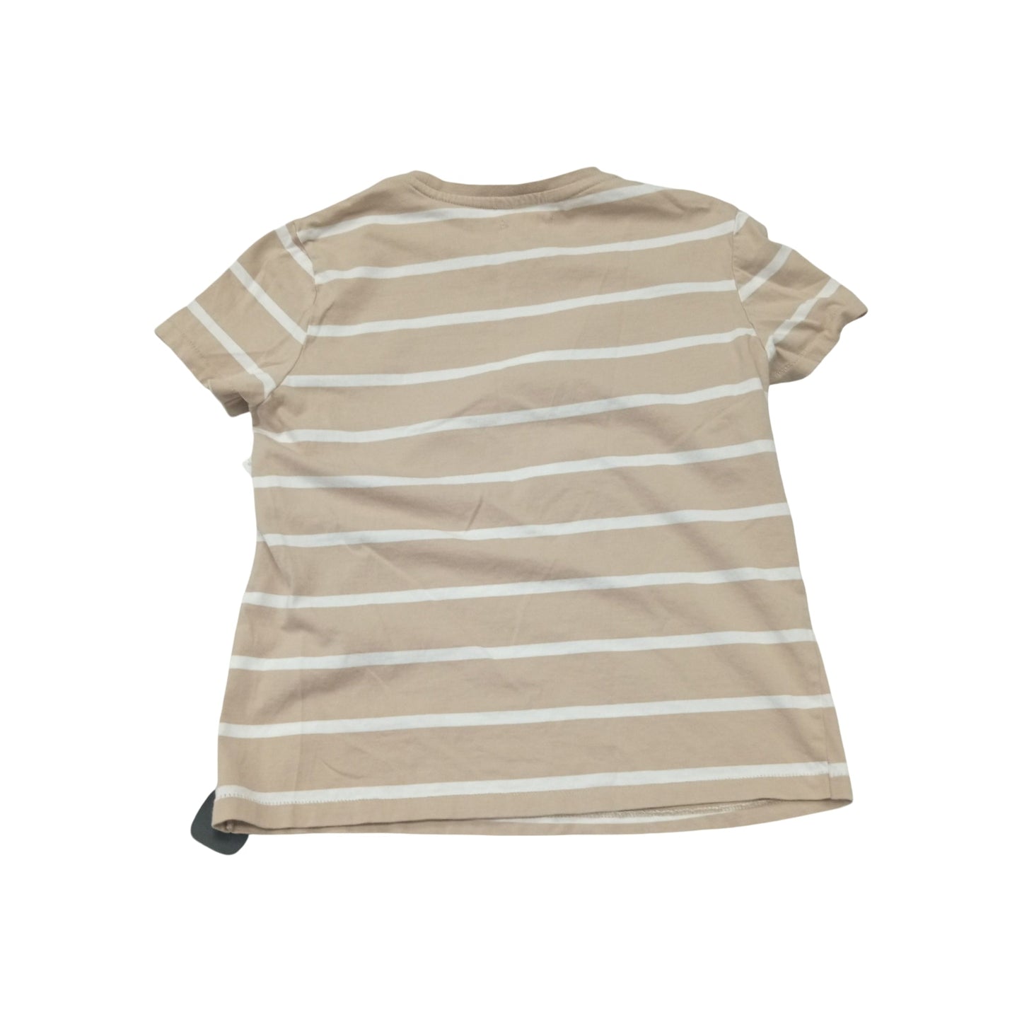 Top Ss By Thread And Supply In Tan & White, Size:Xs