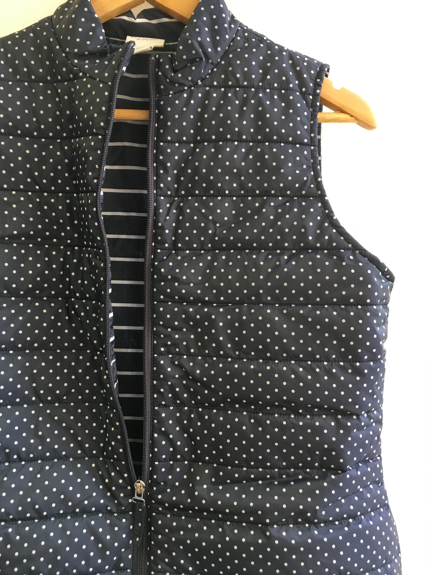 Vest Puffer & Quilted By Chicos Size: S