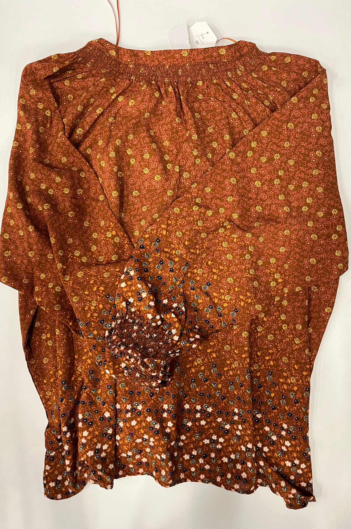 Blouse Long Sleeve By Wondery NWT Size: 3x