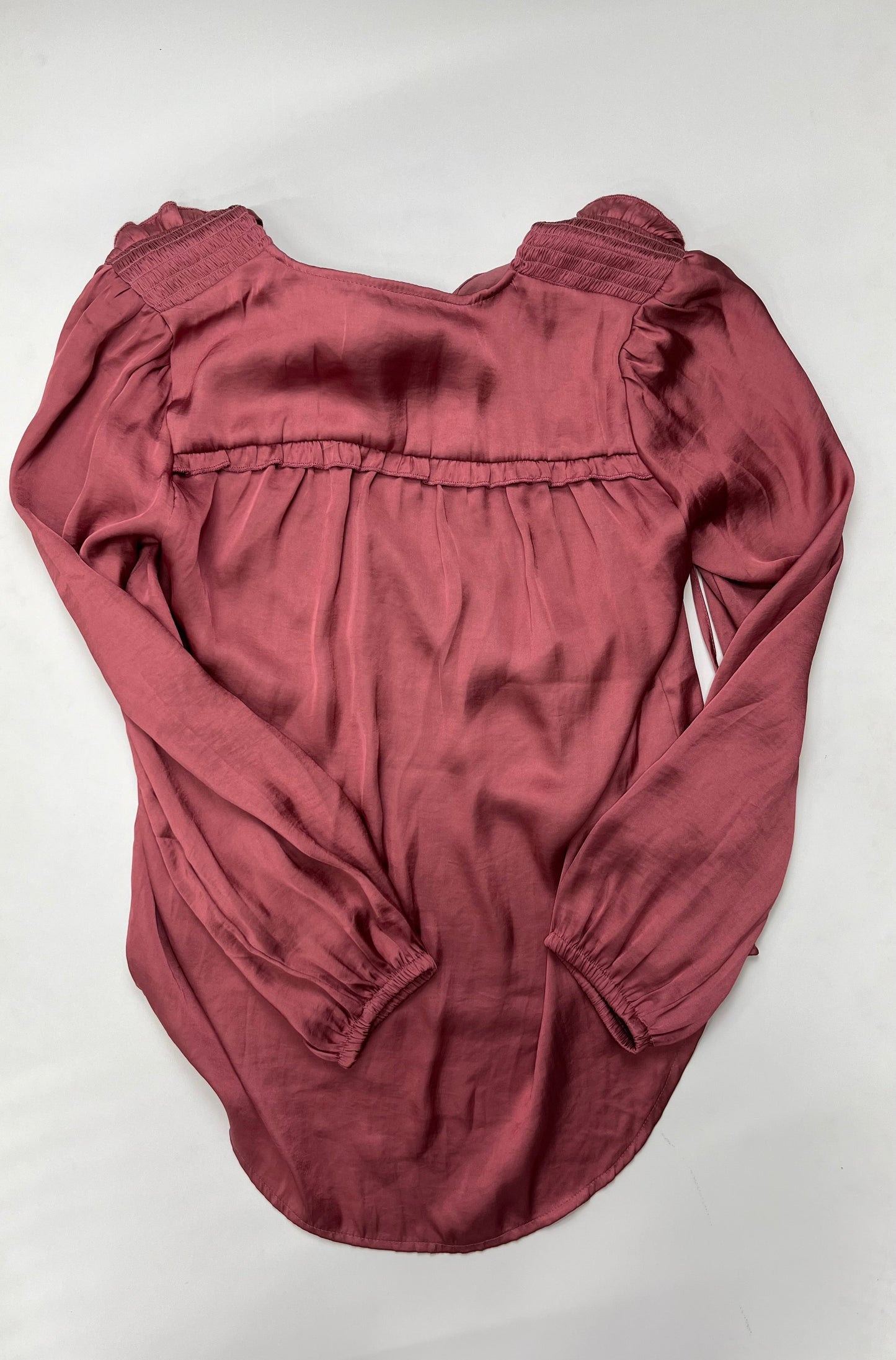 Blouse Long Sleeve By Philosophy Size: Xs