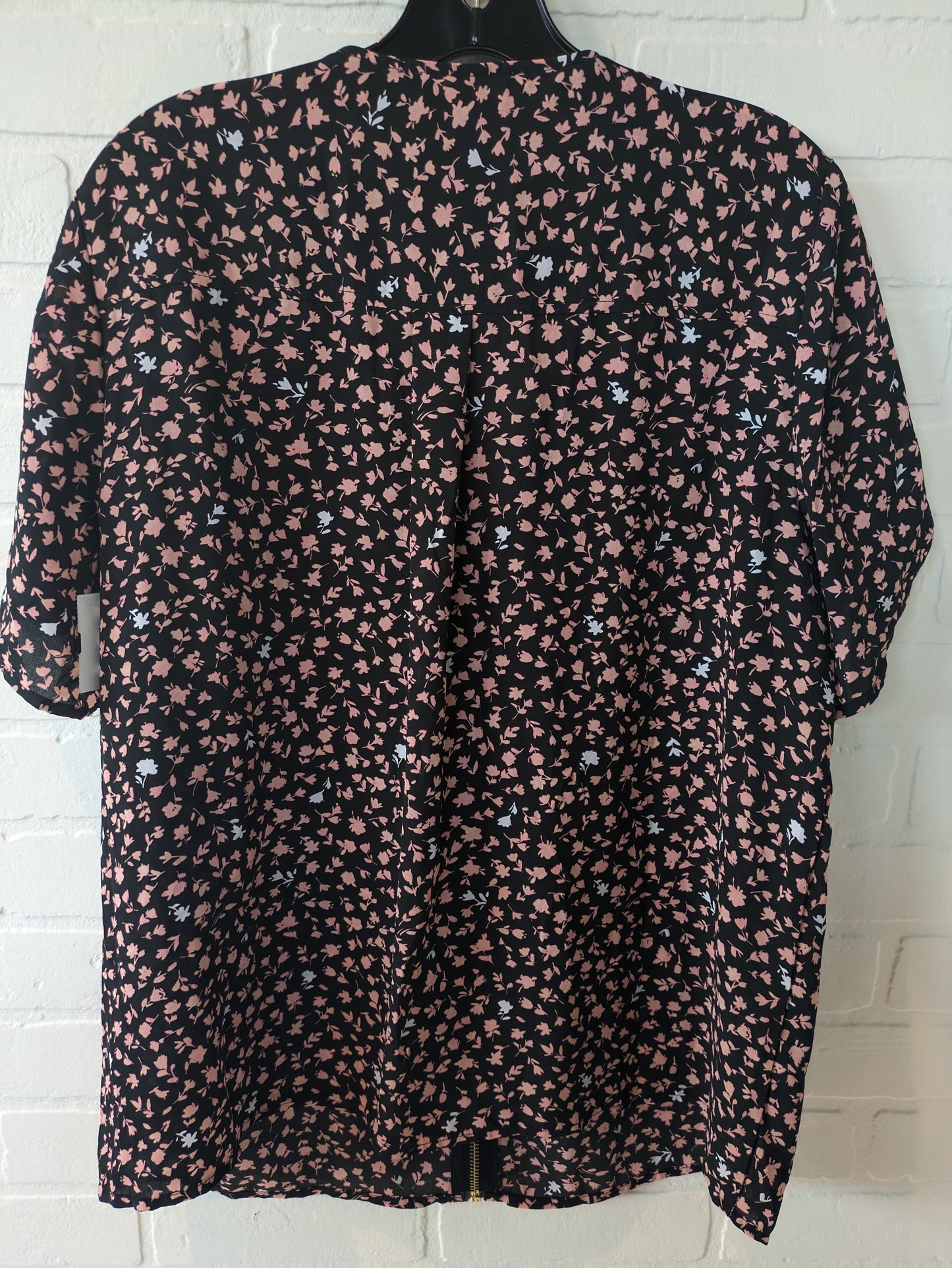Blouse Short Sleeve By Michael Kors Size: L