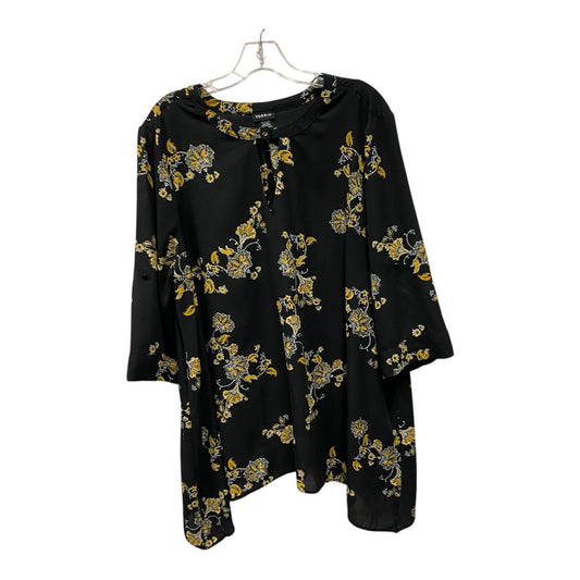 Top Ls By Torrid In Black & Yellow, Size:1X