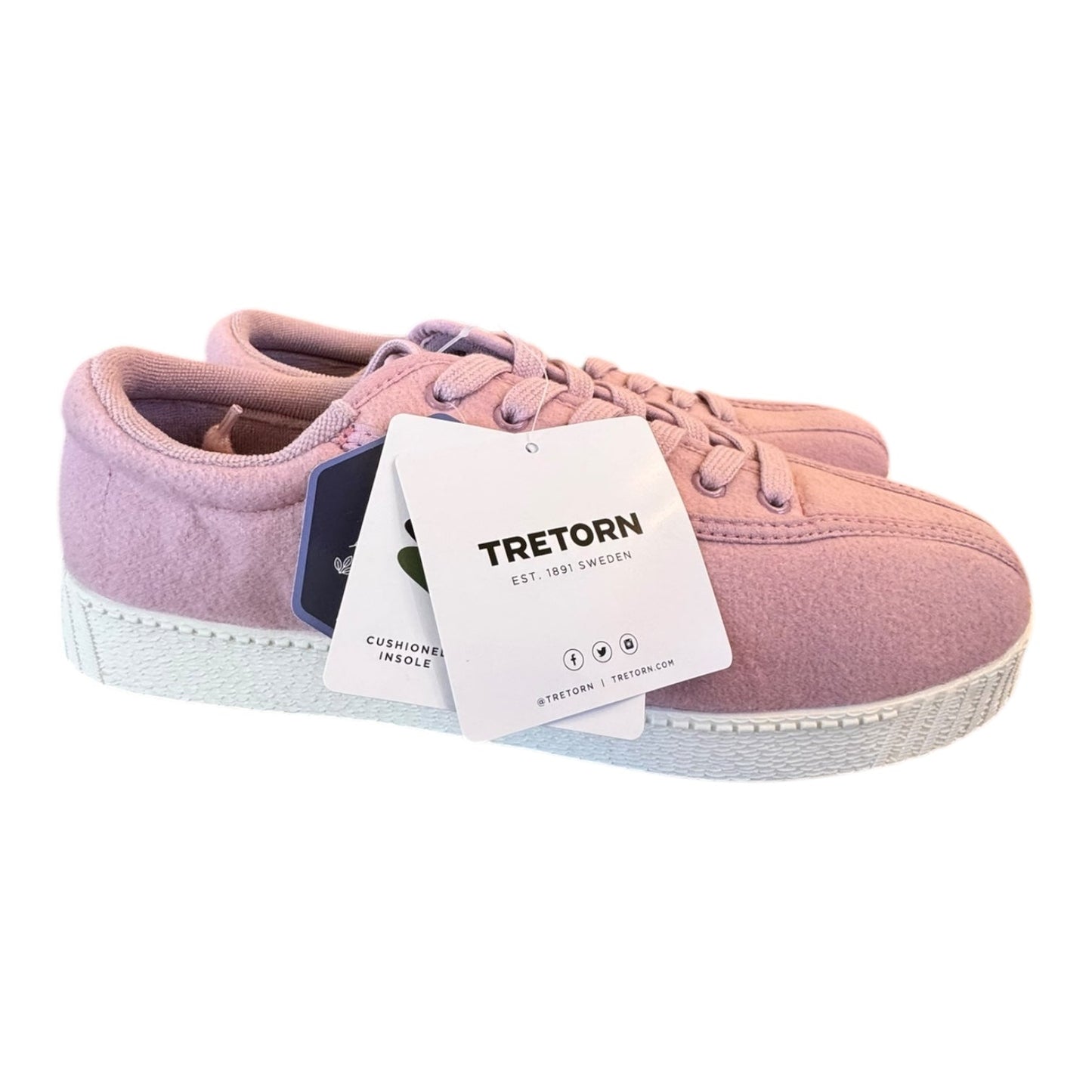 Shoes Sneakers By Tretorn In Mauve, Size:8