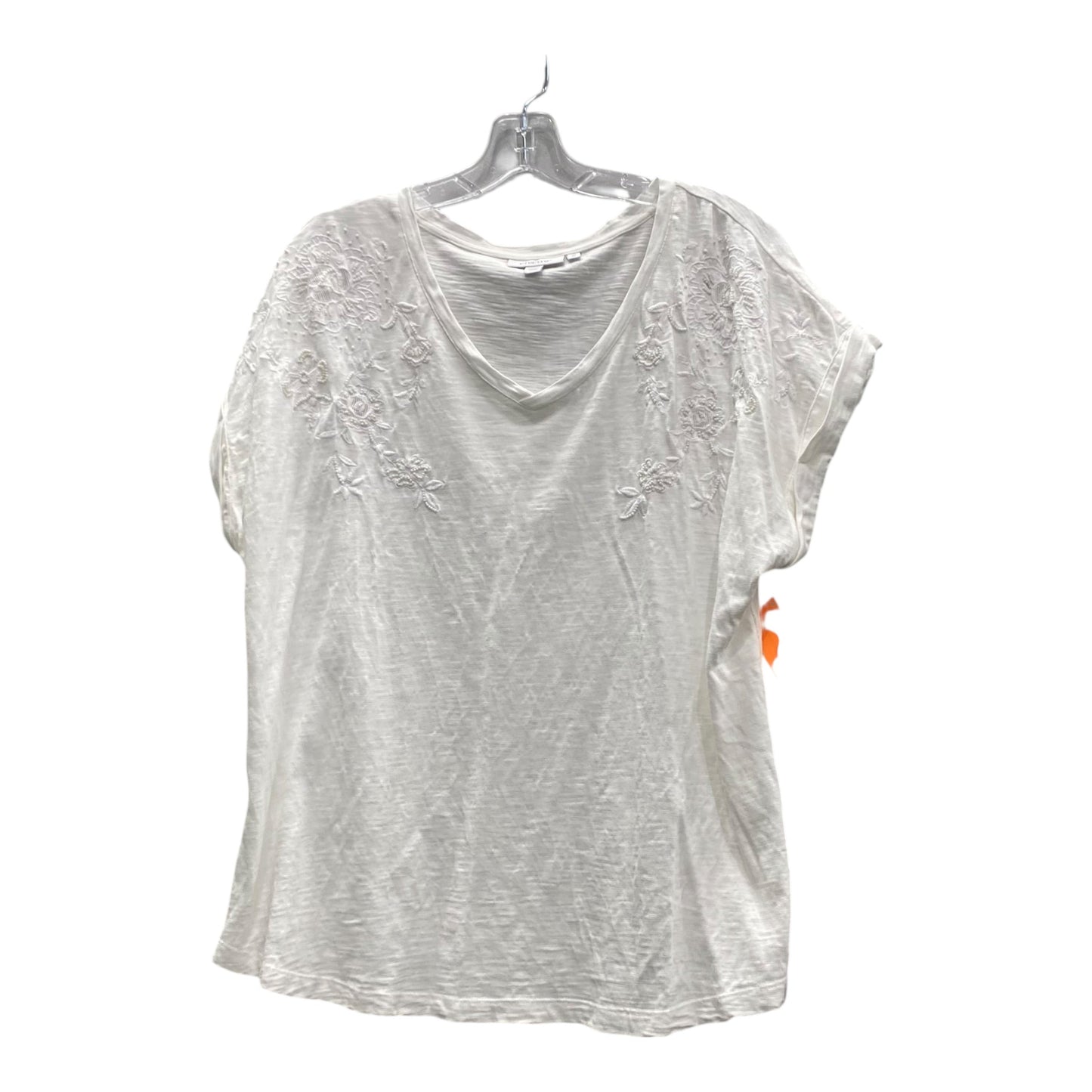 Top Ss By Chicos In White, Size:Xl