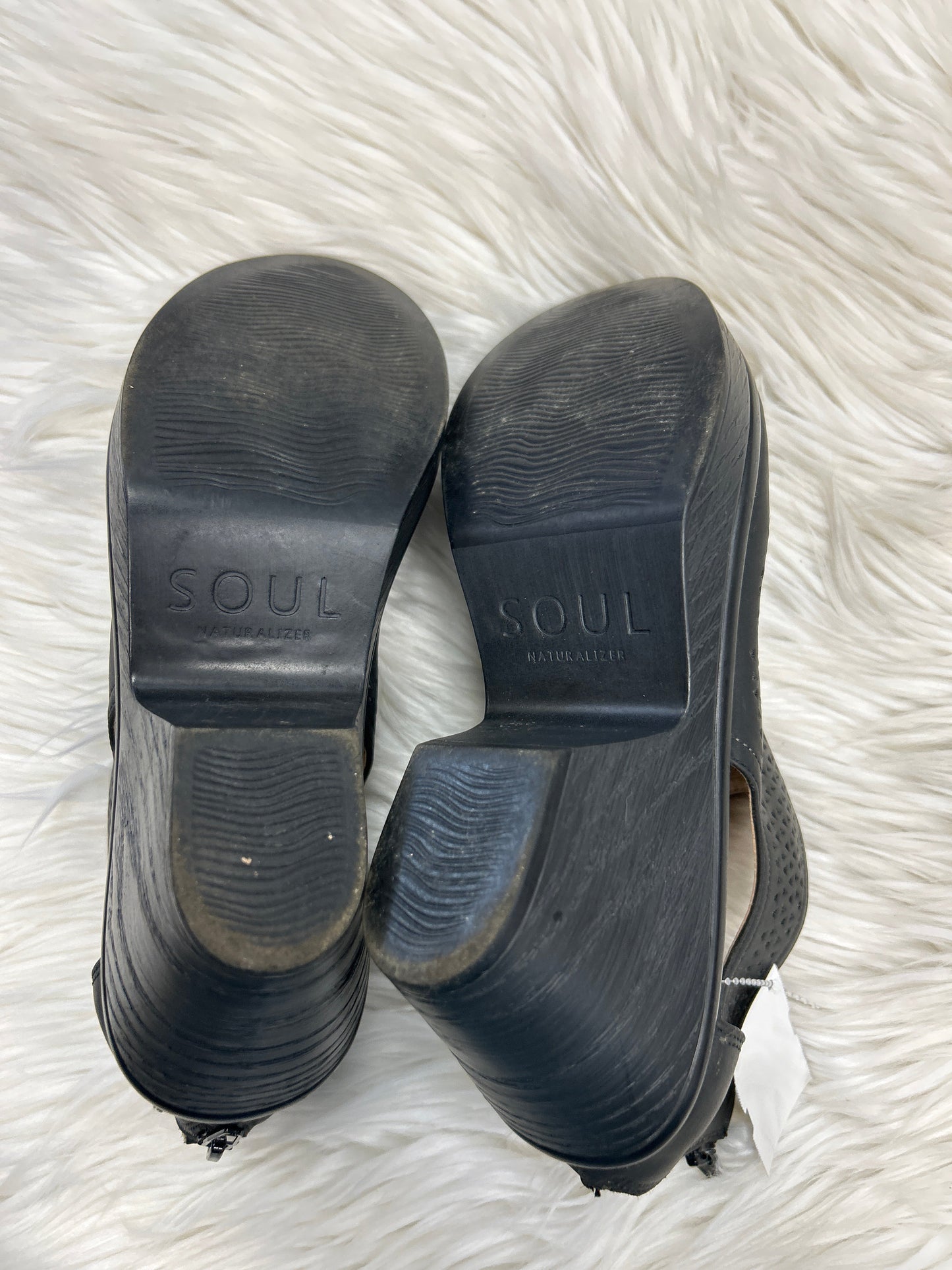Sandals Heels Block By Naturalizer In Black, Size:8.5