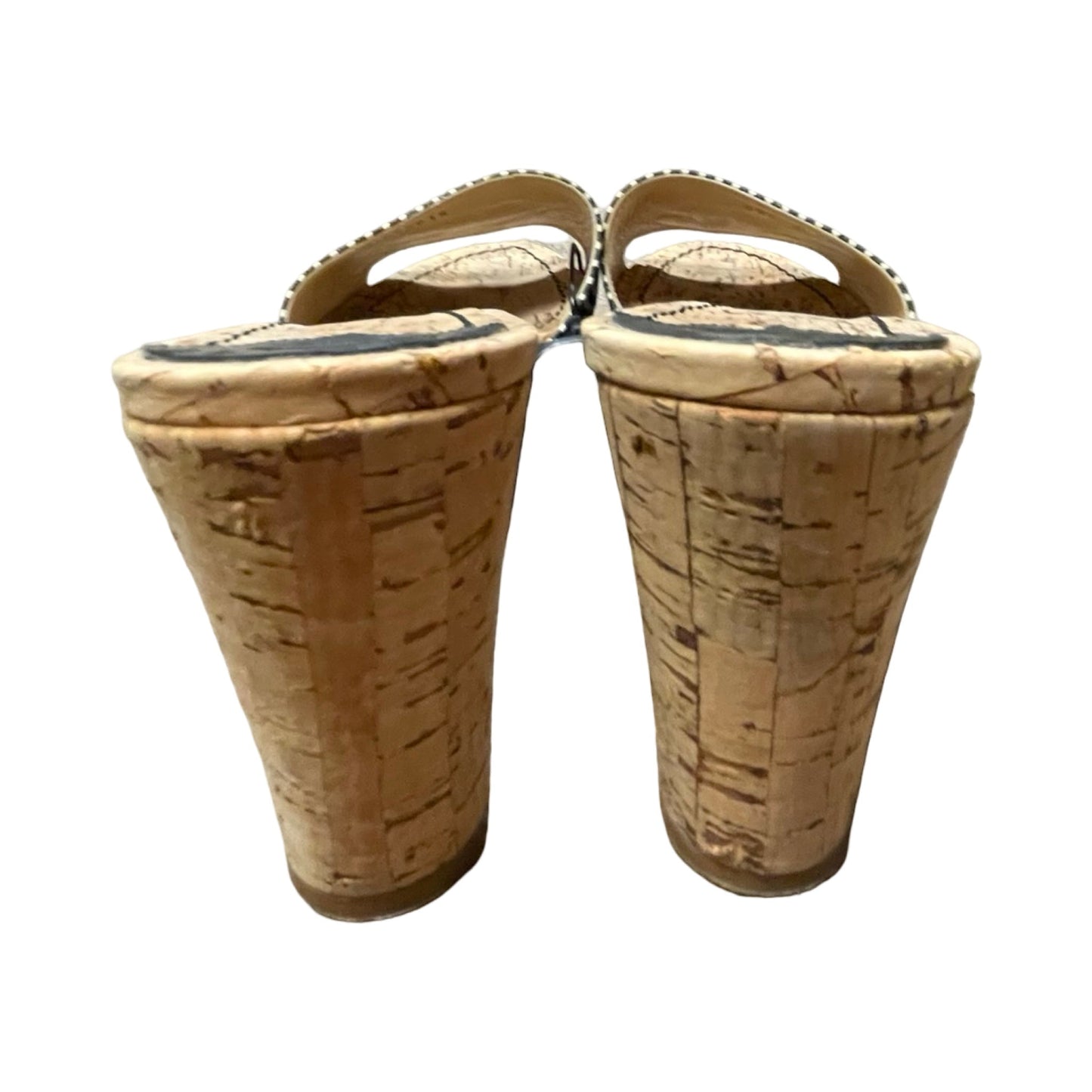 Sandals Luxury Designer By Chanel In Multi, Size:9