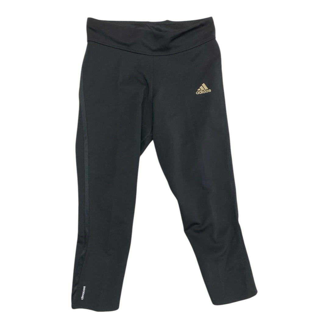 Athletic Leggings Capris By Adidas In Black, Size:Xs