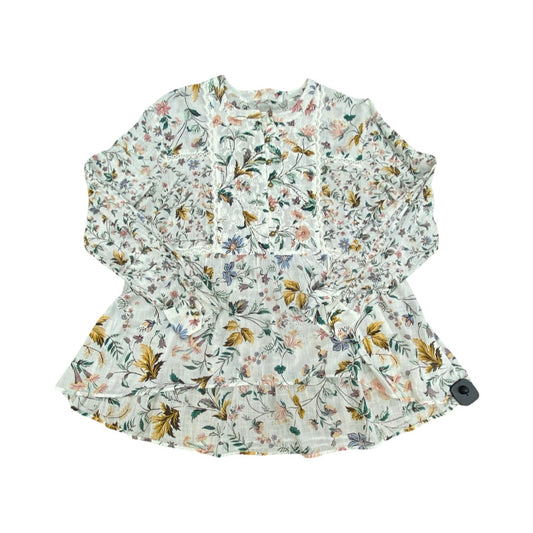 Top Ls By Anthropologie In Floral Print, Size:S