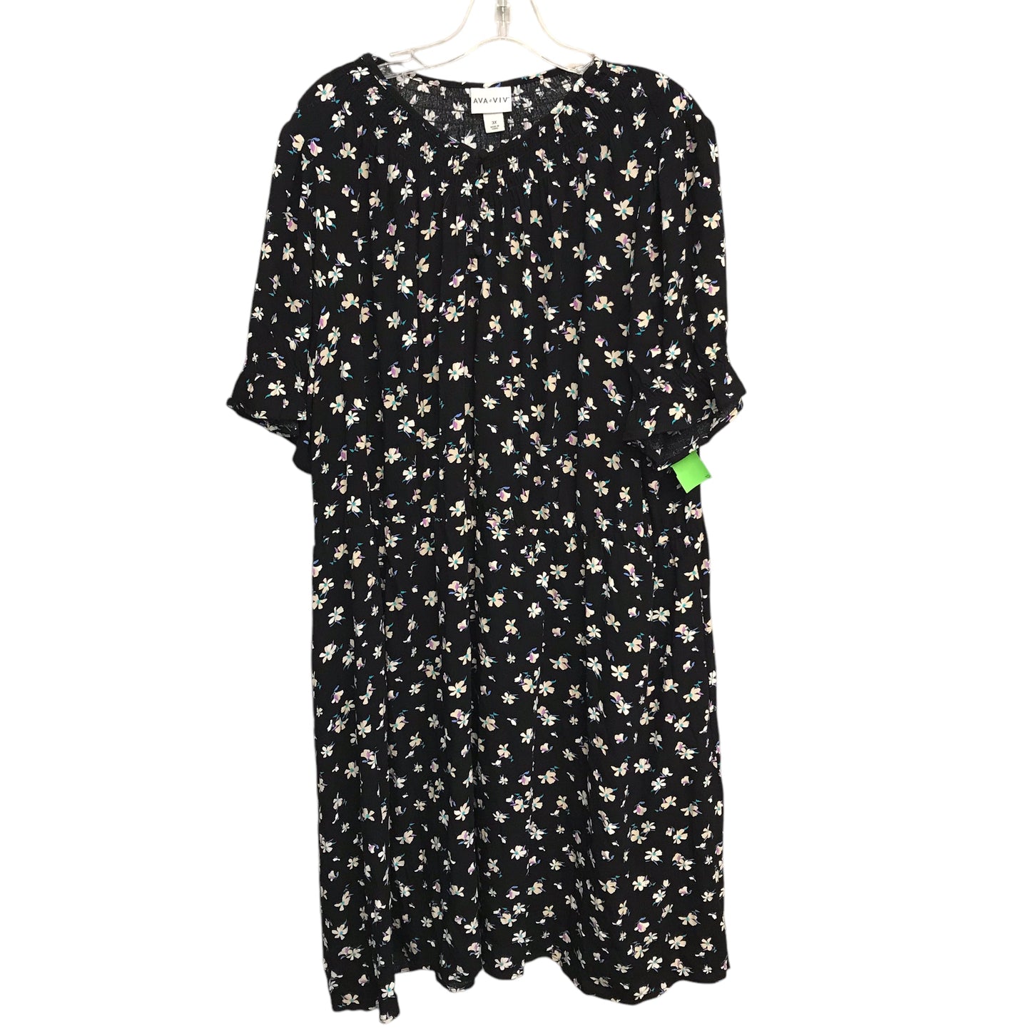 Dress Casual Short By Ava & Viv In Floral Print, Size:3