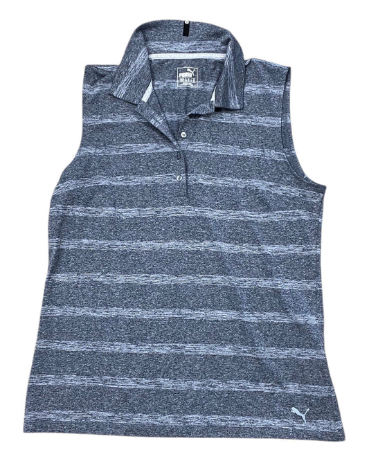 Athletic Tank Top By Puma In Grey, Size:Xl