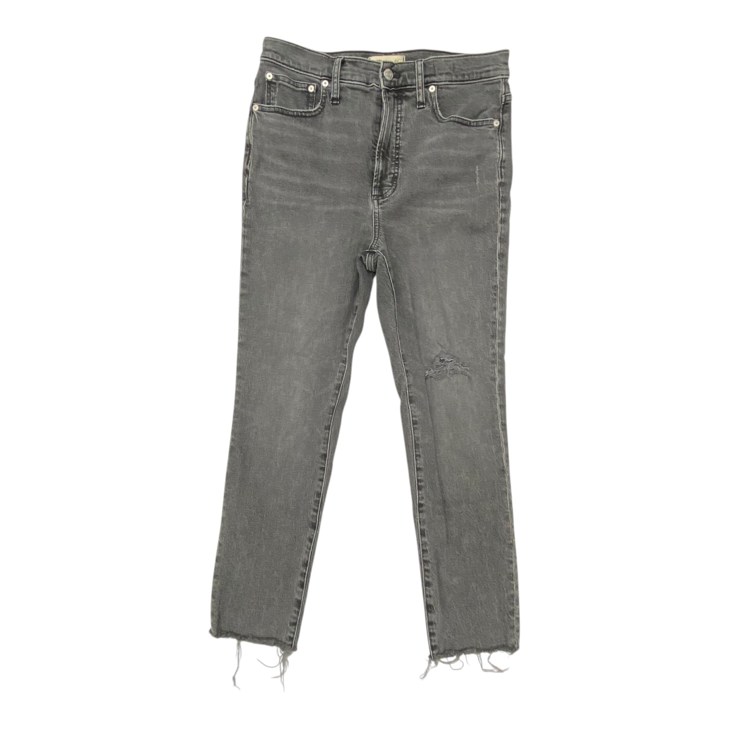 Jeans Straight By Madewell In Grey, Size:6