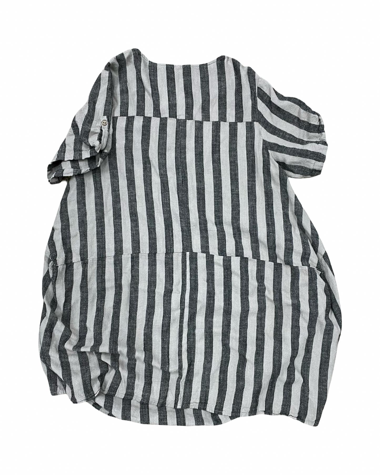 Dress Casual Midi By Clothes Mentor In Black & Brown, Size:M