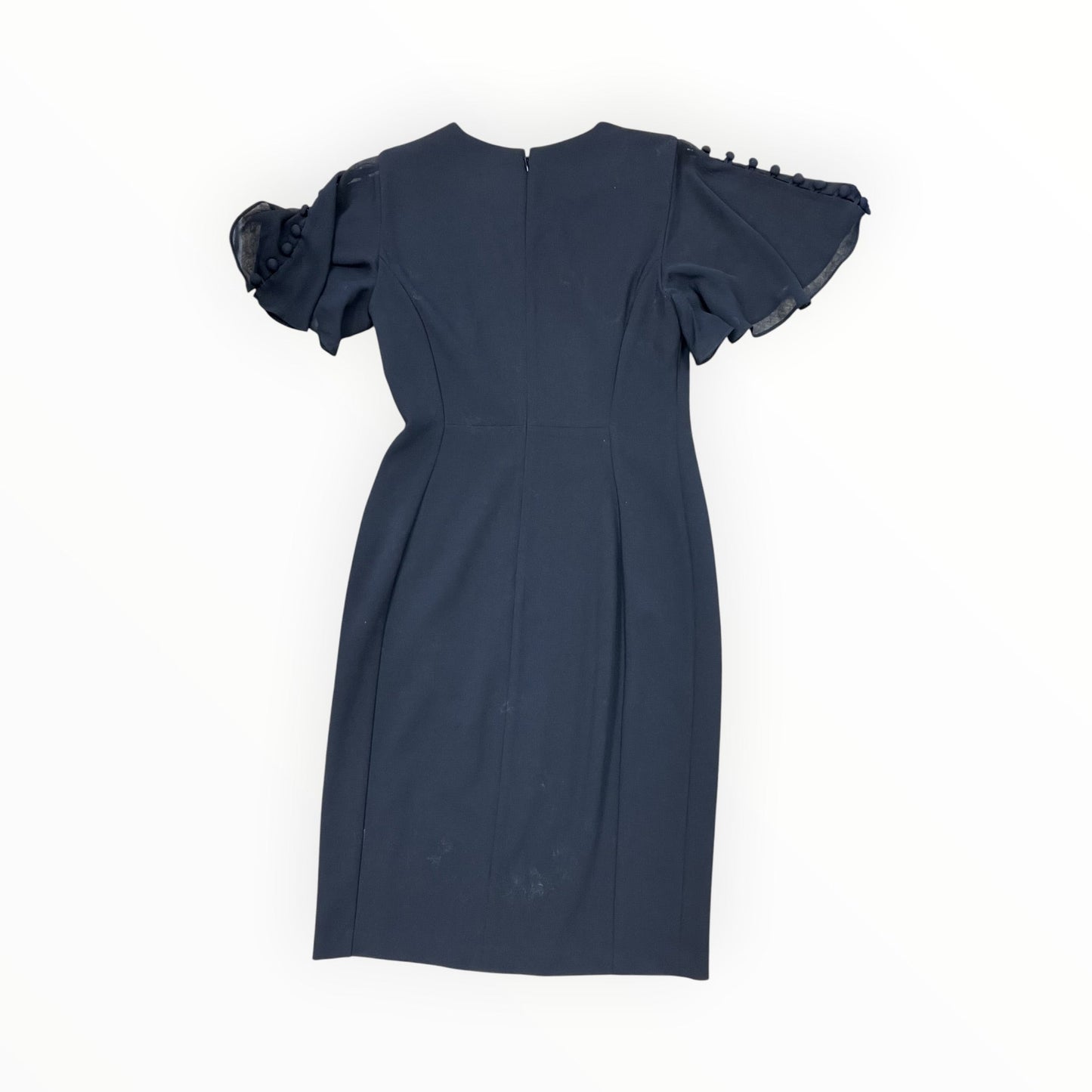 Dress Work By Calvin Klein In Black, Size:6