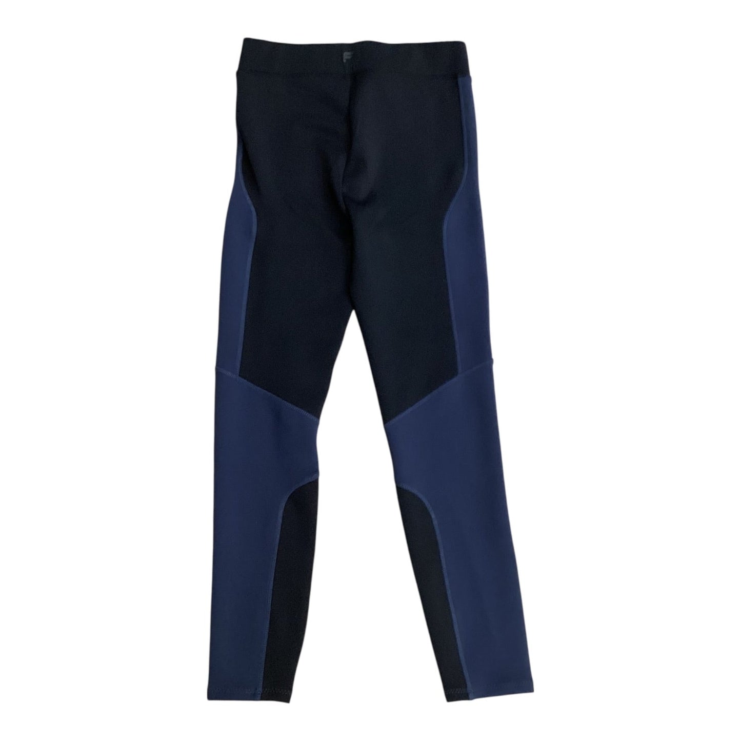 Athletic Pants By Fabletics In Black & Blue, Size:L